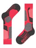 Vignette Falke, SK2 Intermediate chaussettes de ski enfants Rose rose 