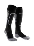 Vignette Falke, SK4 Advanced chaussettes de ski hommes Black Mix gris, noir 