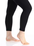 Vignette Falke, Long Tights pantalon thermique femmes Black noir 