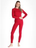 Vignette Falke, Long Tights pantalon thermique femmes Red rouge 