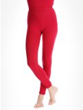 Vignette Falke, Long Tights pantalon thermique femmes Red rouge 