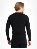 Vignette Falke, Longsleeved Shirt Tight chemise thermo hommes Black noir 