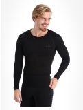 Vignette Falke, Longsleeved Shirt Tight chemise thermo hommes Black noir 