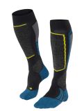 Vignette Falke, SK2 Intermediate chaussettes de ski hommes Zwart 