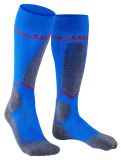 Vignette Falke, SK4 Advanced Compression Light chaussette de compression hommes Olympic bleu, gris 