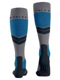 Vignette Falke, SK4 Advanced chaussettes de ski hommes M. Grey Melange bleu 