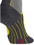 Vignette Falke, SK4 Advanced chaussettes de ski hommes Sulfur jaune 