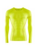 Vignette Falke, W Longsl. T M chemise thermo hommes bright jaune 