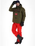 Vignette Geographical Norway, Benyamine veste de ski hommes Kaki vert 