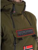 Vignette Geographical Norway, Benyamine veste de ski hommes Kaki vert 