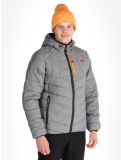 Vignette Geographical Norway, Bolchevic veste de ski hommes Light Grey gris 