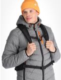 Vignette Geographical Norway, Bolchevic veste de ski hommes Light Grey gris 