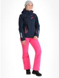 Vignette Geographical Norway, Reine veste de ski softshell femmes Navy / Pink bleu, rose 