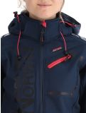 Vignette Geographical Norway, Reine veste de ski softshell femmes Navy / Pink bleu, rose 