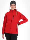 Vignette Geographical Norway, Tacer veste de ski softshell femmes Red rouge 