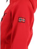 Vignette Geographical Norway, Tacer veste de ski softshell femmes Red rouge 