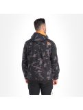 Vignette Geographical Norway, Torry Men Camo 007 veste de ski softshell hommes noir, orange 