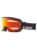 Vignette Giro, Roam lunettes de ski unisexe Black Wordmark - Amber Scarlet noir 