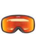 Vignette Giro, Roam lunettes de ski unisexe Black Wordmark - Amber Scarlet noir 