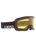 Vignette Giro, Roam lunettes de ski unisexe Black Wordmark - Amber Scarlet noir 