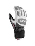 Vignette Leki, Griffin Pro 3D gants de ski hommes White / Black blanc, noir 