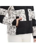 Vignette Head, Ashley veste de ski femmes legacy print ivory blanc 