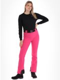 Vignette Head, Jet pantalon de ski en softshell femmes Fuschia Pink rose 