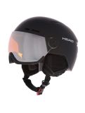 Vignette Head, Knight casque de ski avec visière unisexe Black noir 