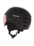 Vignette Head, Knight casque de ski avec visière unisexe Black noir 