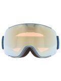 Vignette Head, Magnify 5K lunettes de ski objectif supplémentaire unisexe Gold / Petrol bleu, Or 