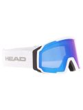 Vignette Head, Neves lunettes de ski unisexe Blue White blanc, bleu 