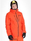 Vignette Helly Hansen, Alpha 3L Long Shell veste de ski à coque dure hommes Cherry Tomato orange 