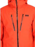 Vignette Helly Hansen, Alpha 3L Long Shell veste de ski à coque dure hommes Cherry Tomato orange 