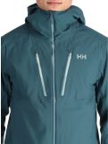 Vignette Helly Hansen, Alpha 3L Long Shell veste de ski à coque dure hommes Dark Creek vert 