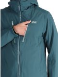 Vignette Helly Hansen, Alpha 3L Long Shell veste de ski à coque dure hommes Dark Creek vert 