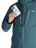 Vignette Helly Hansen, Alpha 3L Long Shell veste de ski à coque dure hommes Dark Creek vert 