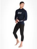 Vignette Helly Hansen, Lifa Merino Midw Logo chemise thermo hommes Navy bleu 