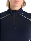 Vignette Helly Hansen, W Lifa Merino Midweight 1/2 Zip pull de ski femmes Navy bleu 