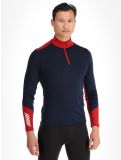 Vignette Helly Hansen, Lifa Merino Midweight 1/2 Zip pull de ski hommes Navy bleu 