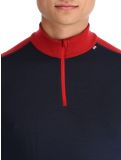 Vignette Helly Hansen, Lifa Merino Midweight 1/2 Zip pull de ski hommes Navy bleu 