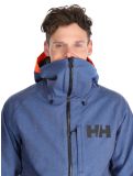 Vignette Helly Hansen, Powderface veste de ski hommes Deep Fjord bleu 