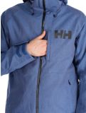 Vignette Helly Hansen, Powderface veste de ski hommes Deep Fjord bleu 