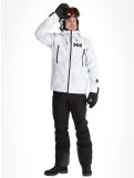 Vignette Helly Hansen, Sogn Shell 2.0 veste de ski à coque dure hommes Grey Fog Snow Camo AOP blanc, gris 