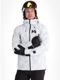 Vignette Helly Hansen, Sogn Shell 2.0 veste de ski à coque dure hommes Grey Fog Snow Camo AOP blanc, gris 