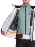 Vignette Helly Hansen, Sogn Shell 2.0 veste de ski à coque dure hommes Grey Fog Snow Camo AOP blanc, gris 