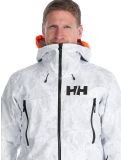 Vignette Helly Hansen, Sogn Shell 2.0 veste de ski à coque dure hommes Grey Fog Snow Camo AOP blanc, gris 