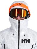 Vignette Helly Hansen, Sogn Shell 2.0 veste de ski à coque dure hommes Grey Fog Snow Camo AOP blanc, gris 