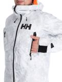 Vignette Helly Hansen, Sogn Shell 2.0 veste de ski à coque dure hommes Grey Fog Snow Camo AOP blanc, gris 