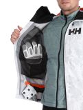 Vignette Helly Hansen, Sogn Shell 2.0 veste de ski à coque dure hommes Grey Fog Snow Camo AOP blanc, gris 