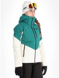 Vignette Helly Hansen, W Alphelia veste de ski femmes Emerald Snow blanc, vert 